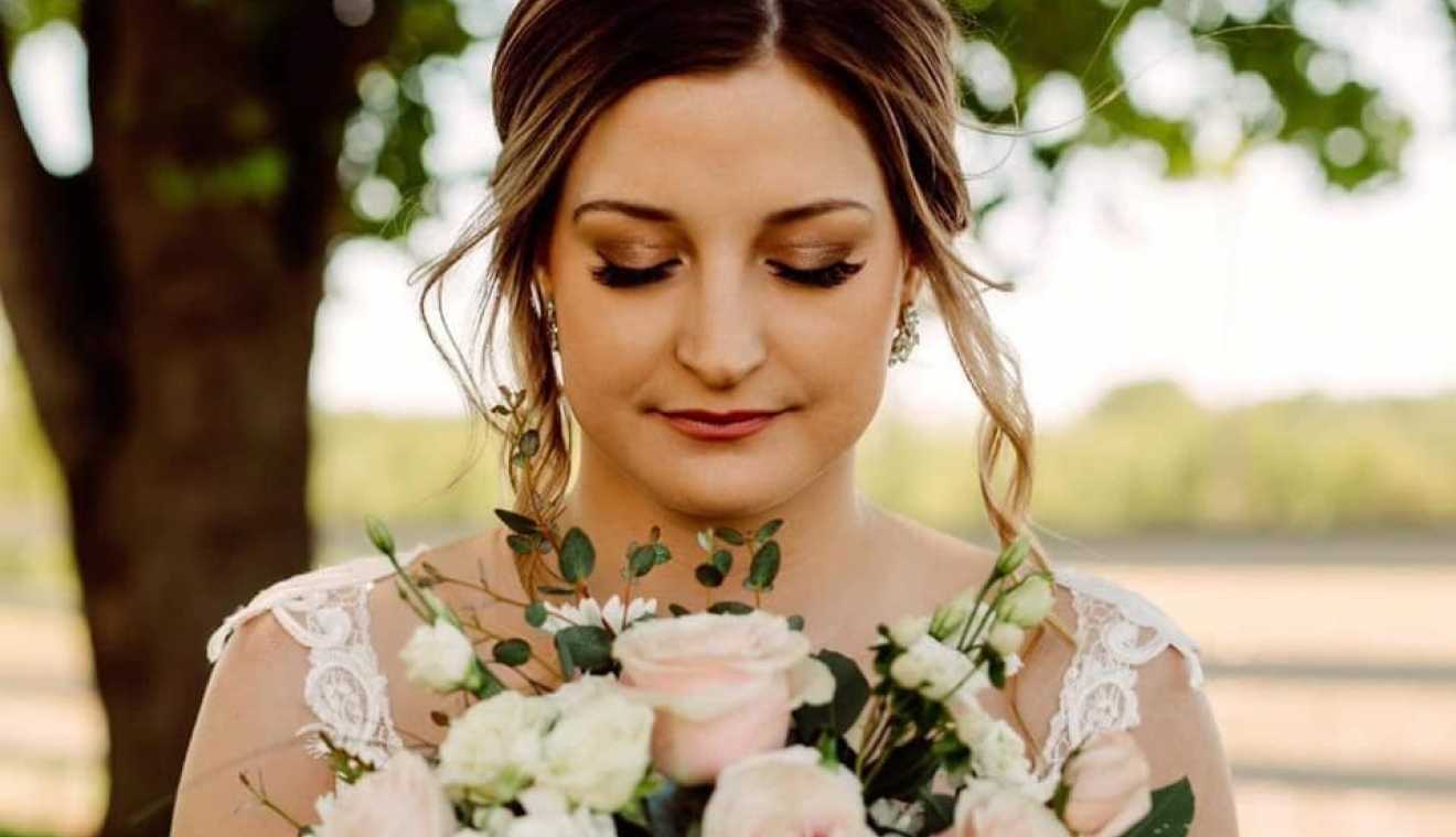 blushing ivory bridal